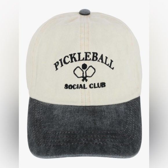 David and Young Other - NWT David & Young Unisex Pickleball Social Club Two Toned Baseball Hat